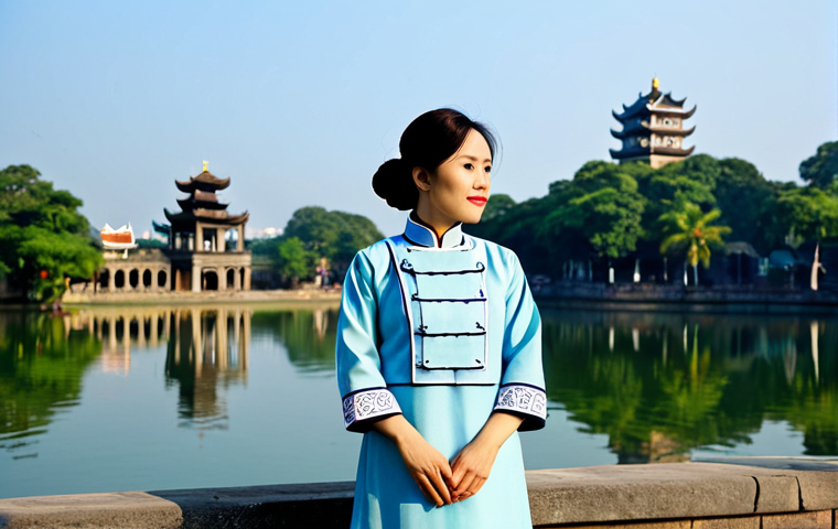 양자 컴퓨팅 연구자 - **

A professional Vietnamese woman in a traditional Ao Dai, fully clothed in modest, respectful att...